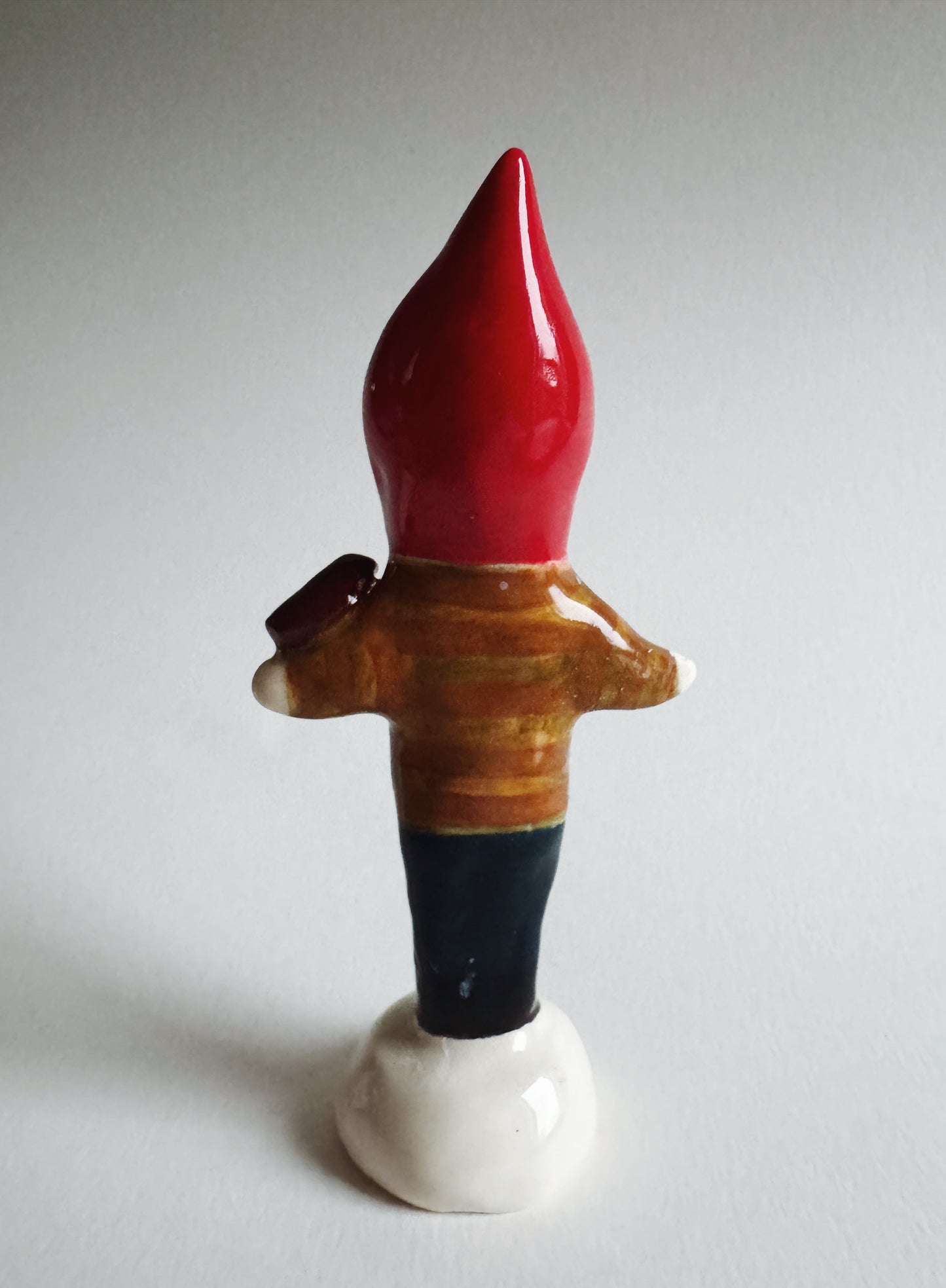 Winter Babe with robin