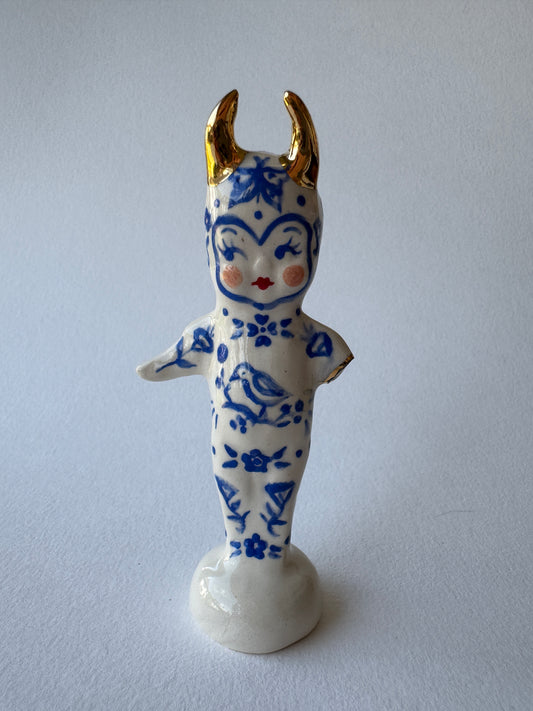 Tattooed Devil - Blue   *SECOND*