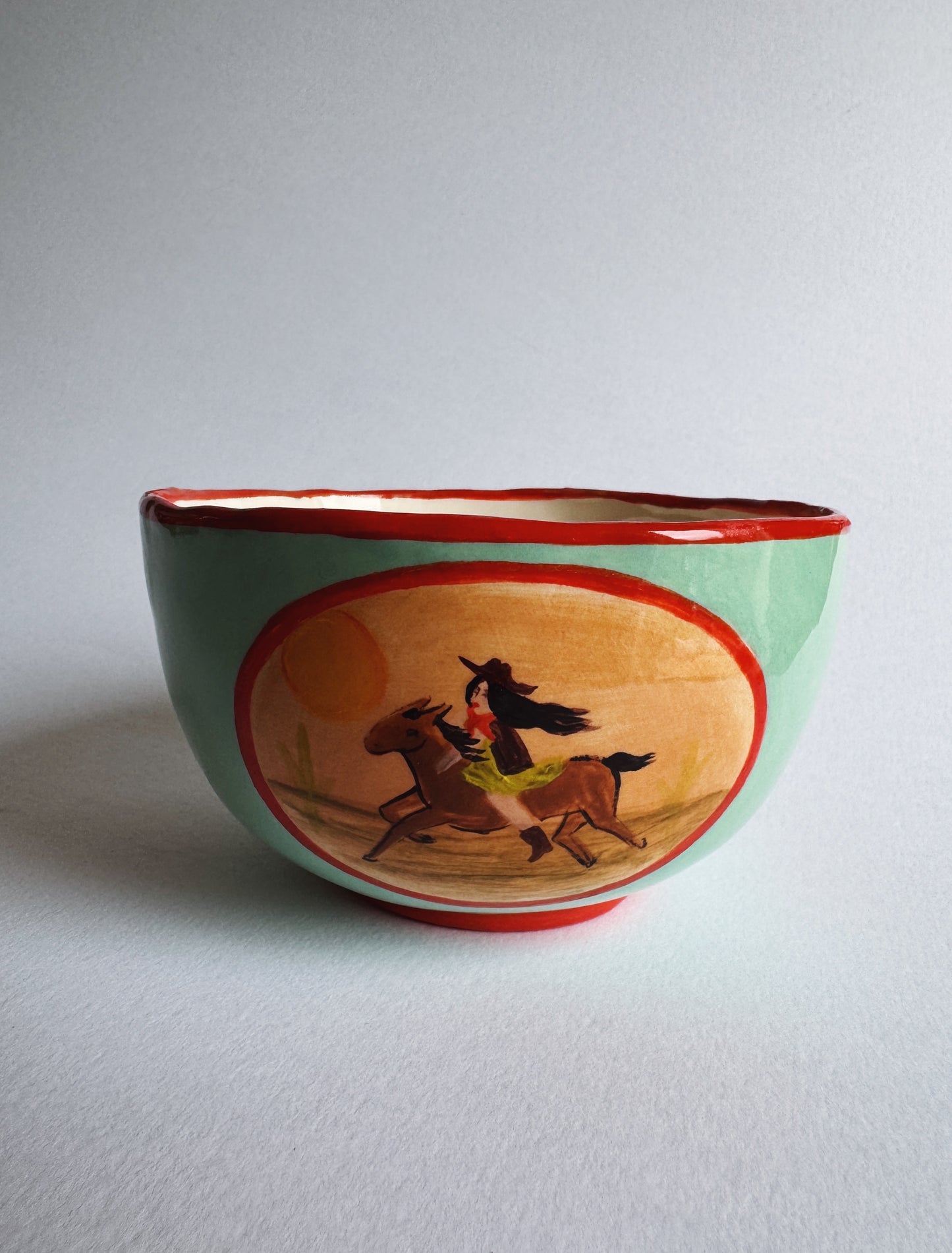 Sea Green Cowgirl Bowl
