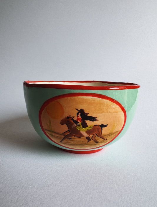 Sea Green Cowgirl Bowl