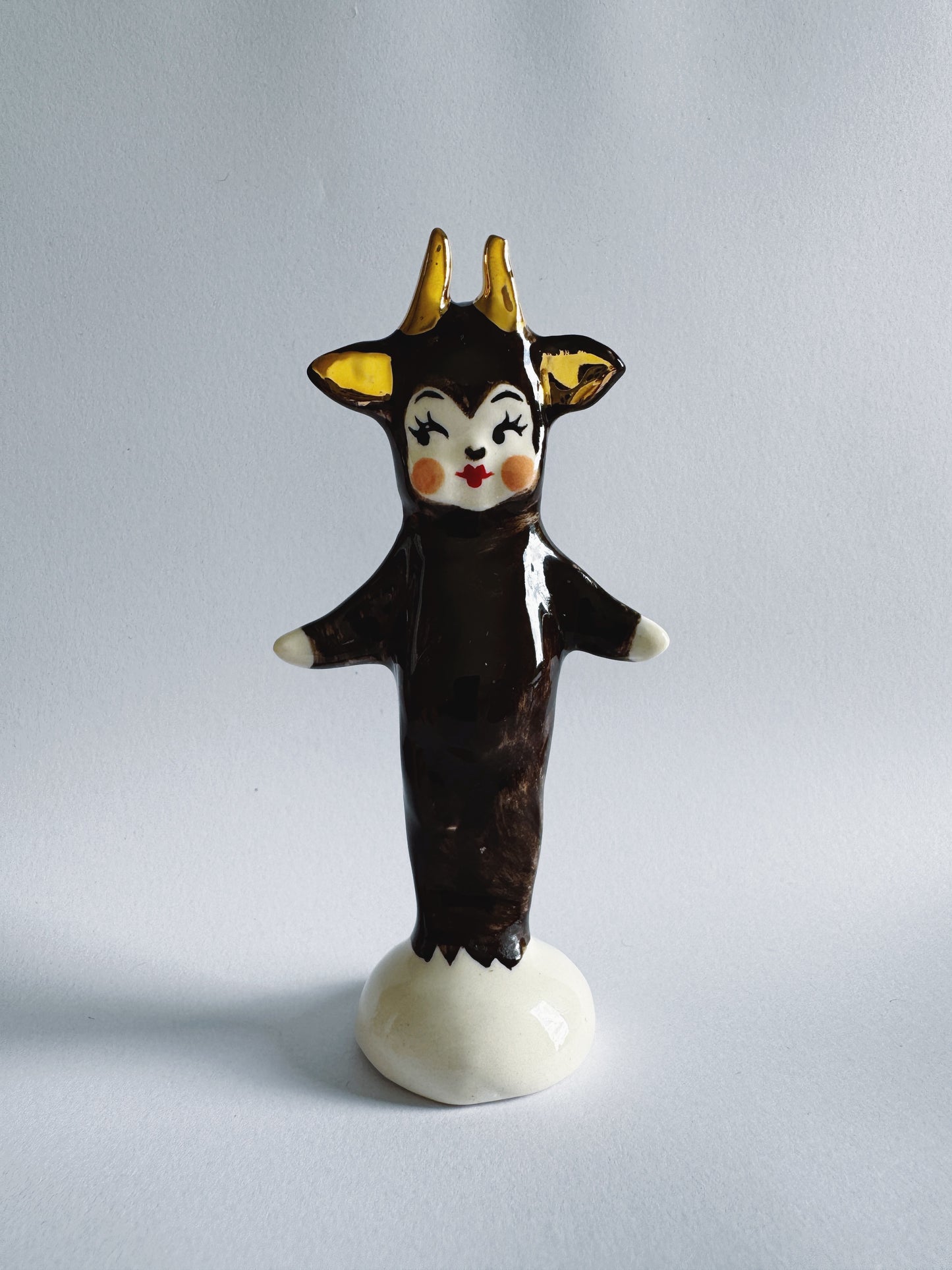 Dark Brown Goat