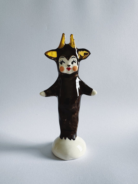 Dark Brown Goat