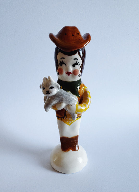 Girl with Goat  *SECOND*