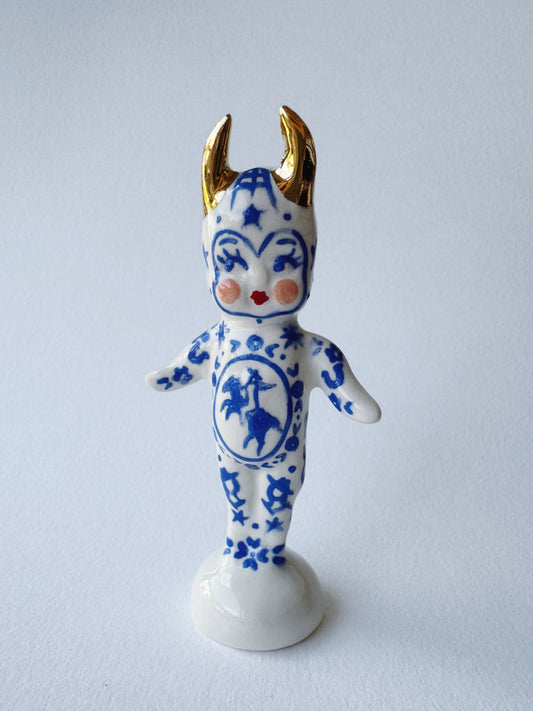 Tattooed Devil - Blue
